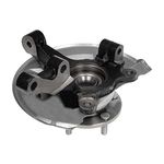 AutoShack Front Steering Knuckle & Wheel Bearing Hub Assembly 5 Lugs Passenger Side Replacement for 2007-2017 Jeep Patriot Compass 2007-2011 2012 Dodge Caliber 1.8L 2.0L 2.4L 4WD AWD FWD KN798412