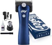 Lister Eclipse Cordless Horse Clipper, Cordless Equine Clipper, Professional Animal Clipping, Clippers for Horses & Cattle, Farm Supplies, Lightweight, Low Vibration, Heavy-Duty Clipping