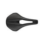 Fizik Tempo Argo R1 Road Bike Saddle, Carbon Shell and Carbon Braided Rails, 160mm Width, Black