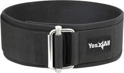 Yes4All Self-Locking Weight Lifting Belt Durable and Comfortable Workout Belt - Fit For Women and Men for Squats, Deadlifts, and More - Size Medium