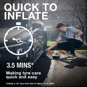 Ring Digital Tyre Inflator 450 – Portable Car Air Pump