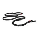 EzyDog Leash Zero Shock Leash Lite, 72 Inch (Black)