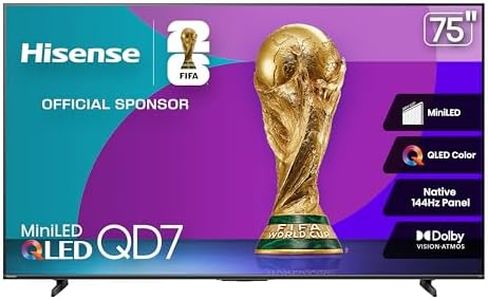 Hisense 75 Inch QD7 Series Mini LED 4K TV