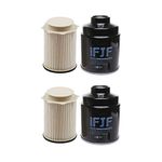 iFJF Fuel Filter/Water Separator for Dodge Ram 2500 3500 4500 5500 6.7L Turbo Diesel Engines 68197867AA 68157291AA(Set of 2)