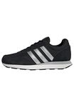 adidas Women's Run 60s 3.0 Shoes, Core Black/Silver/Core White, 5 UK