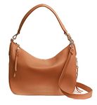 Meliaebag Mirrorless DSLR Camera Bag Purse for Women, Cute Premium Leather Crossbody Hobo Shoulder carry Case, Brown