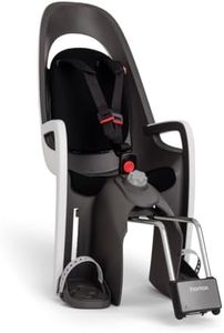 Hamax Caress Kids Frame Mounted Childs Bike Bicycle Seat with Lockable Bracket White Black