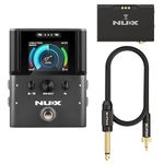 NUX B-8 Wireless System for Guitar, Bass, Various Instruments with Electronic Pickups. Wireless Solution for Gigging, Home Playing