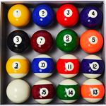 Marble Pool Balls