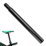 AFASOES Bike Seat Post, 25.4mm Saddle Stem Bicycle Iron Seatpost Bike Seatpost Seat Tube Lightweight Saddle Pole Bike Seatposts Saddle Stem for Mountain Bike Folding Bike Road Bike, 300mm