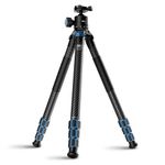 SIRUI AM-324 Carbon Fibre Tripod for Camera, 153cm Professional Heavy Duty Camera Tripod for Travel, Compact Tripod with AM-40 Ball Head, 4-Sections Twist Lock Leg, Max Tube Dia 32mm, Max Load 18kg