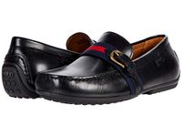 Polo Ralph Lauren Men's Riali Driver Loafers, Black, 9 UK