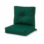 Greendale Home Fashions Outdoor 2-Piece Sunbrella Fabric Deep Seat Cushion Set, Forest