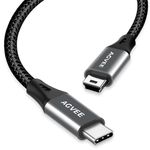 AGVEE USB-C to Mini-B USB Charger Cable BC2MN-GBB21