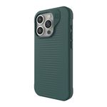 ZAGG Luxe Snap iPhone 15 Pro Case - Protective Cell Phone Case, Drop Protection (10ft/3m), Durable Graphene Material, Slim and Lightweight MagSafe Phone Case, Green