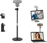 Adjustable Webcam Mount,C920s Webcam Tripod Stand Compatible with Logitech C920s C930e C922 C615 C925e Brio StreamCam Webcams - 18'' Height