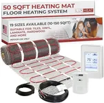 LuxHeat 50 Sqft Mat Kit, 120v Elect