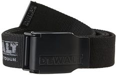 DeWalt Pro Belt | Adjustable One Size Fits All | Durbale Fabric and Heavy Duty Buckle | Perfect Fit Shorts and Trousers