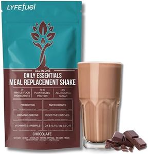 Meal Replacement Shake - Nutritious Plant Based Organic Protein Powder (Chocolate, 24 Servings) - Meal Replacement & Snack for Breakfast - Keto, Vegan, Low Carb, Soy-Free, Gluten-Free