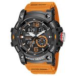 Mens Digital Watch, Sport Watches for Men Outdoor Military Digital Analog Stopwatch Waterproof Multifunctional Wrist Watch