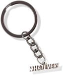 EPJ Whatever Text Charm Keychain Keyring Key Ring