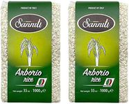 Sanniti Italian Arborio Rice, 35 oz (Pack of 2)