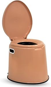KosmoCare Portable Commode Toilet Stool | Toilet Commode for patients | Indian Commode Stool | Commode Chair | Portable Toilet Seat for Adult, Kids and Handicap People (Beige)