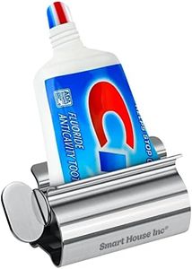 Toothpaste Squeezer Tube Roller Stainless Steel Tube Squeezer Rollers, Saves Toothpaste, Creams, Puts an end to Waste - Simple and Practical (Silver)