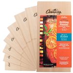 Camerons Grilling Planks - 8 Pack Alder - Premium 5.5 x 11.5 Alder for Barbecue Salmon, Seafood, Steak, Burgers, Pork Chops, Vegetables and More!