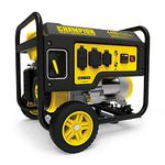 Champion Power Equipment 4450/3550-Watt RV Ready Portable Generator with Wheel Kit Yellow