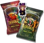 Mythical Meats Original & Humanoid Sampler Pack BUNDLE – 20 Exotic Game and Beef Snack Sticks – Dried & Dehydrated Meats Seasoned to Perfection – High Protein Snack Sticks