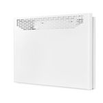 Uniwatt by Stelpro Modern Surface-Mounted Quiet Convector Heater 1500 Watts -Controlled via Wall Thermostat (sold separately)- White (UHC1502WCW - 1500W/240V)