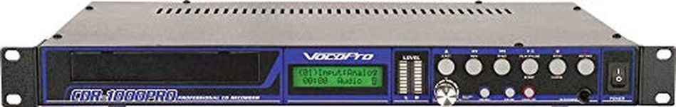 VocoPro CDR-1000 Pro Professional Single Space CD Recorder/Player