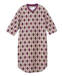 Mens Adaptive Hospital Patient Nightgowns Open Back Cotton - Chevron SMA