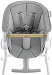 BÉABA Textile Seat Cover for Up and Down High Chair, Grey