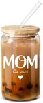 NewEleven Christmas Gifts For New Mom 2025 – Pregnancy Gifts For First Time Mom, Pregnant Mom, Expecting Mom, Mom To Be, Mommy To Be, New Mom - 16 Oz Coffee Glass