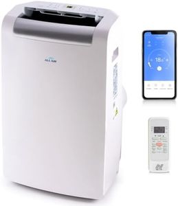 ALLAIR Portable Air Conditioner 3-IN-1 12000 BTU, Dehumidifier, Cooling Fan - WiFi Smart APP, Weekly Timer, Cooling in 10 Minutes,Temperature 17°C - 35°C, Remote Control and Accessories Included