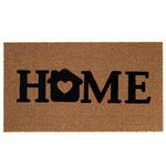 Karisky Door Mat with Heavy Duty Backing, Large Welcome Mat, Front Door Entrance Mat for Outdoor and Indoor use, 30 x 17 Inch