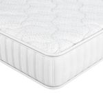 Yaheetech Single Mattress 3FT Memory Foam & Spring Mattress, Breathable Mattress Medium Firm with Soft Fabric Fire Resistant Barrier Skin-friendly Durable for Single Bed 90x190x22cm,White