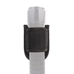 Open Top Flashlight Holder, Compact Torch Holder Fits Up To 1" Standard D Cell Flashlights