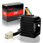 1PZ RV1-W04 4 Wire 12V Voltage Regulator for CG 125cc 200cc 250cc and GY6 50cc 60cc 80cc 125cc 150cc ATV Dirt Bike Go Kart Moped and Scooter