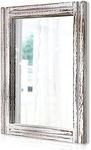 AAZZKANG Wood Mirror with Frame Rus