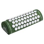 Shakti Premium Acupressure Pillow, Sustainable & Durable, Relieves Stress & Tension, Promotes Relaxation & Focus, Ethically Handcrafted Acupuncture Massage Pillow in India, Organic Cotton Certified (Level 2, Emerald)