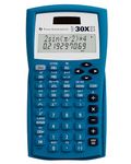 Texas Instruments TI-30XIIS Scientific Calculator, Blue
