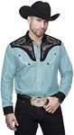 Coofandy Men's Western Cowboy Embro