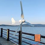 FLTXNY POWER Wind Turbine 1000W 24V Horizontal Wind Generator Kits 3 Blades with MPPT Charge Controller Free Energy