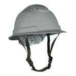 Jackson Safety Blockhead2 Type 2 Full Brim Hard Hat - Construction Safety Helmet for Men & Women with Side Impact Protection, 370 Speed Dial Ratchet - ANSI Z89.1 Type 2 & OSHA Compliant
