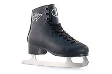 SFR Galaxy Black Snr Figure Skates