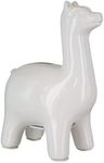 Ceramic Llama Money Box - White Coi