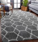 ONASAR Modern Geometric Area Rug 5x